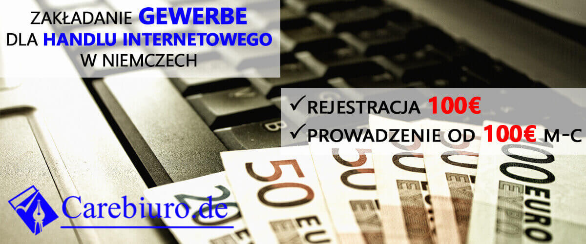 Rejestracja Gewerbe w Niemczech 