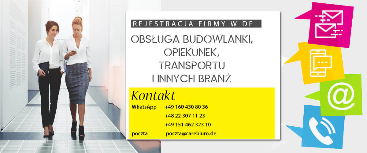 Założenie firmy w Niemczech
